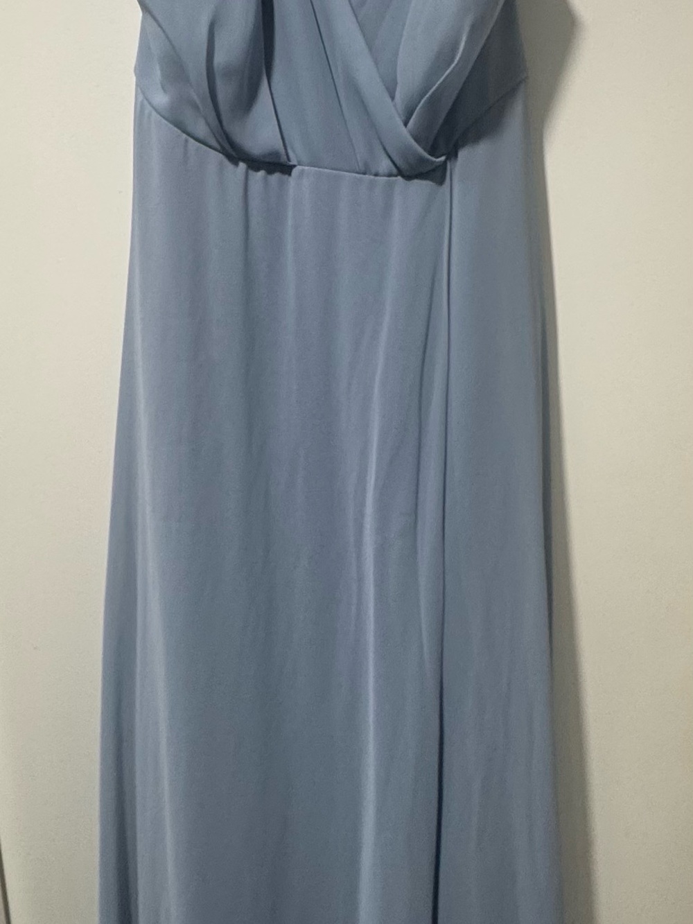 Birdy Grey Dusty Blue Sleeveless V-Neck Maxi Dress